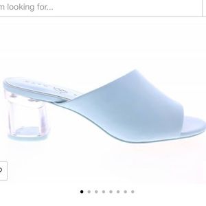 Katy Perry the landen blue synthetic mules